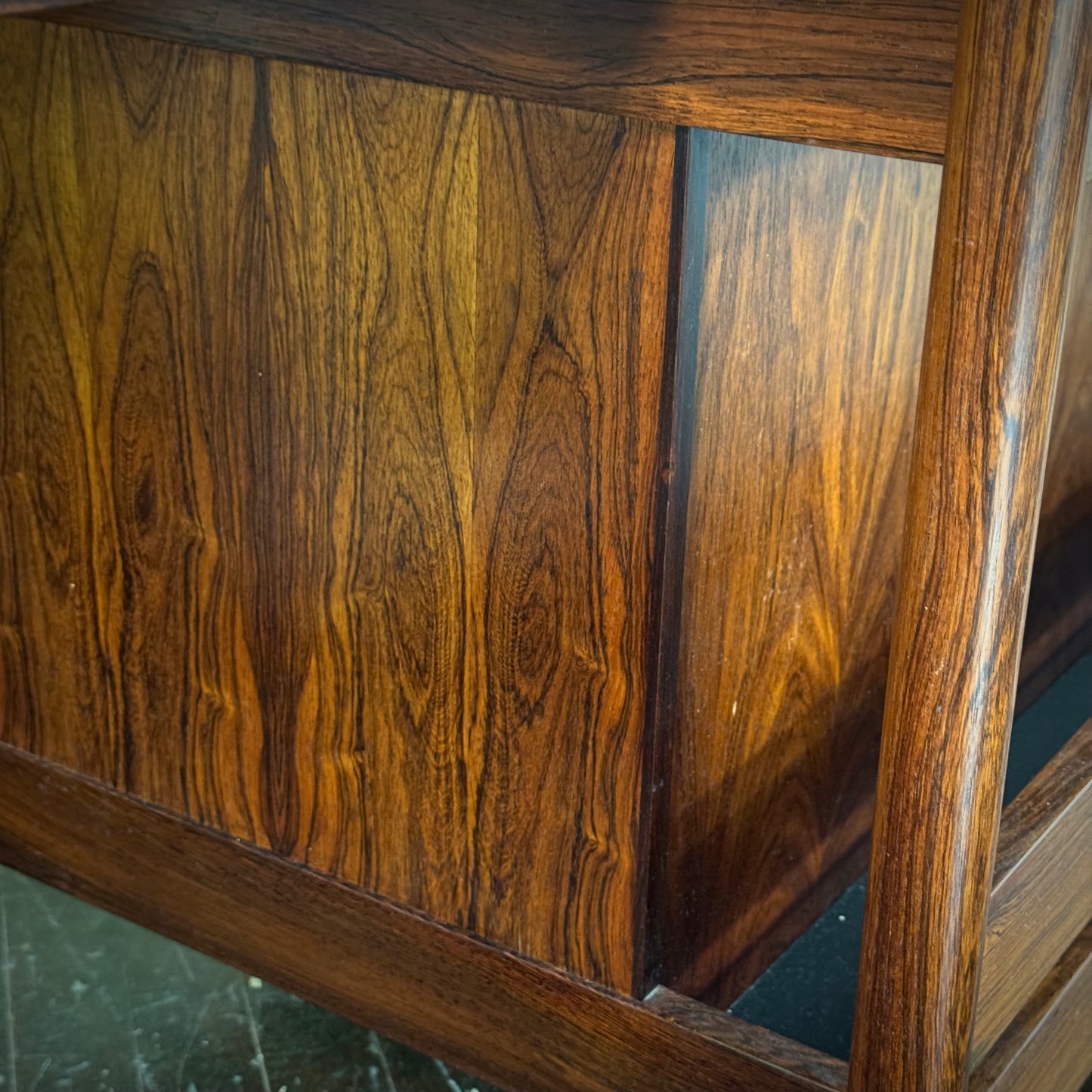 Danish Rosewood Bar Cart