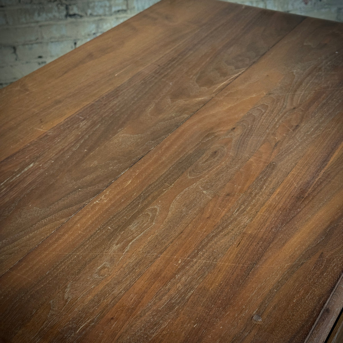 Bissman Solid Walnut Dining Table and (5) Chairs