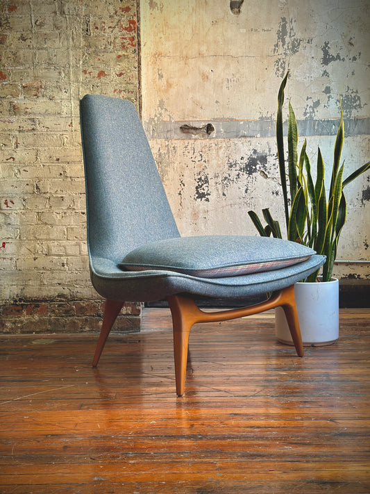 Pair - Karpen of California Slipper Chairs