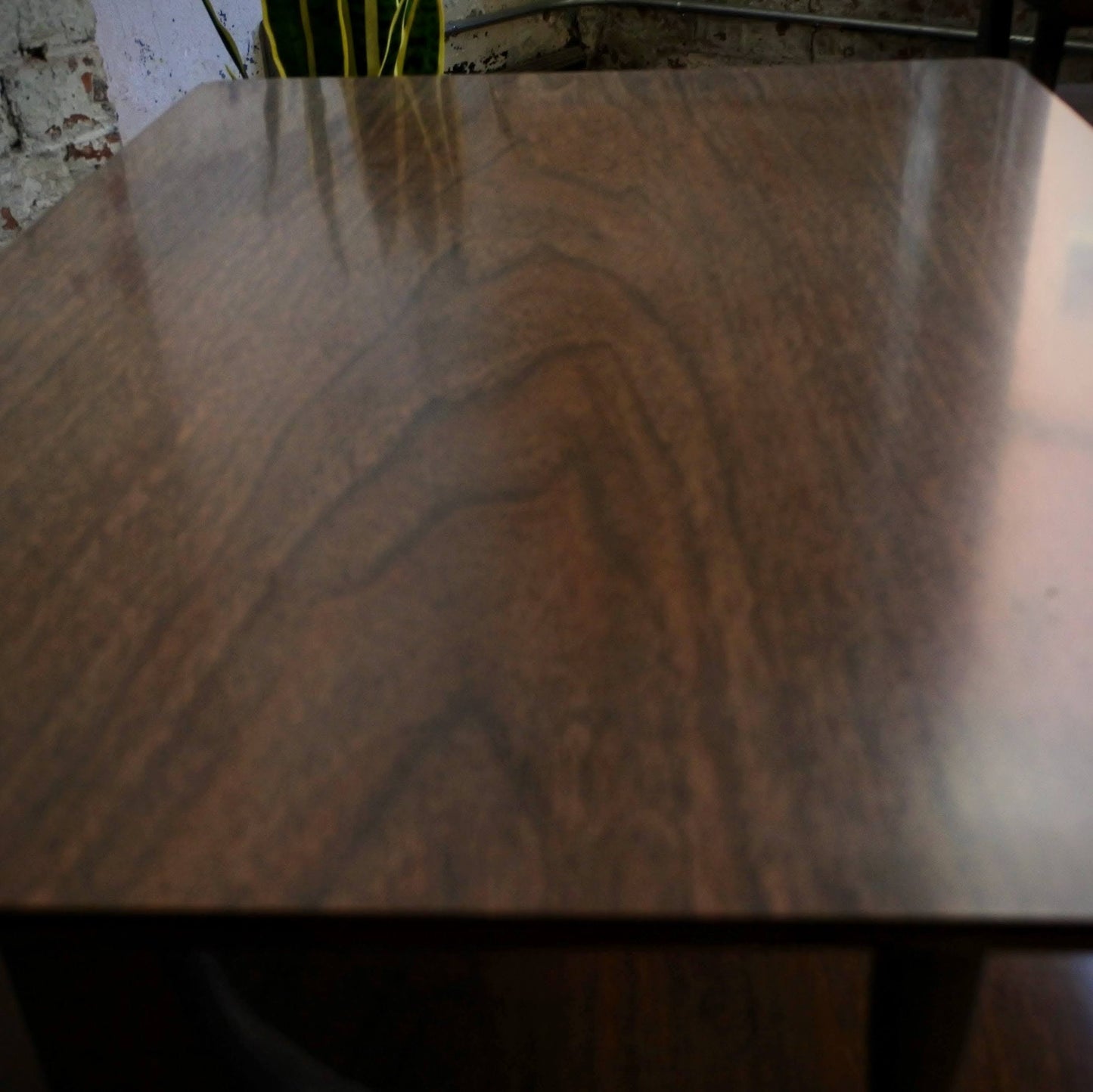 Vintage Laminate Top Side Tables (Pair)