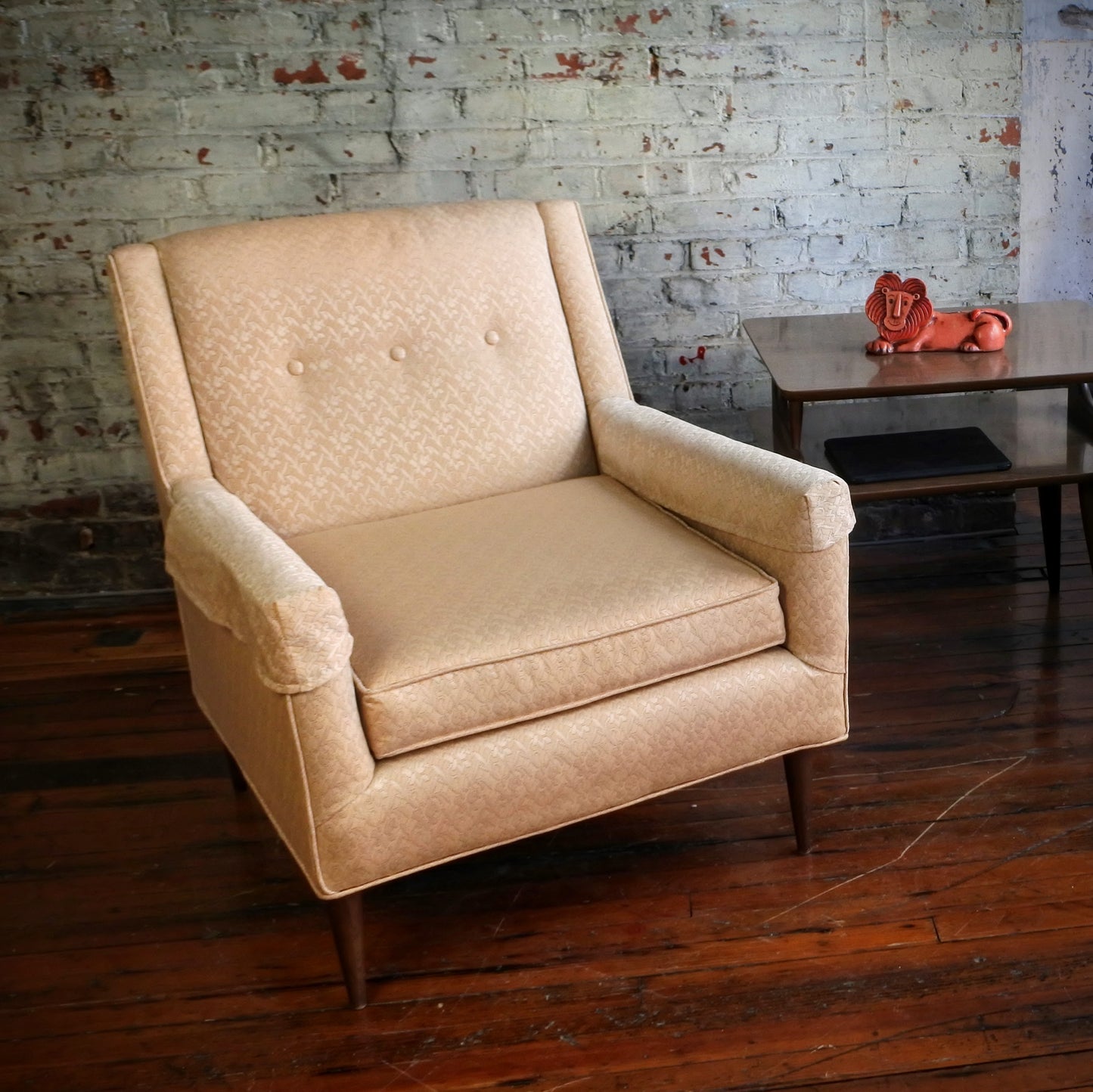 Upholstered Lounge Chairs (pair)