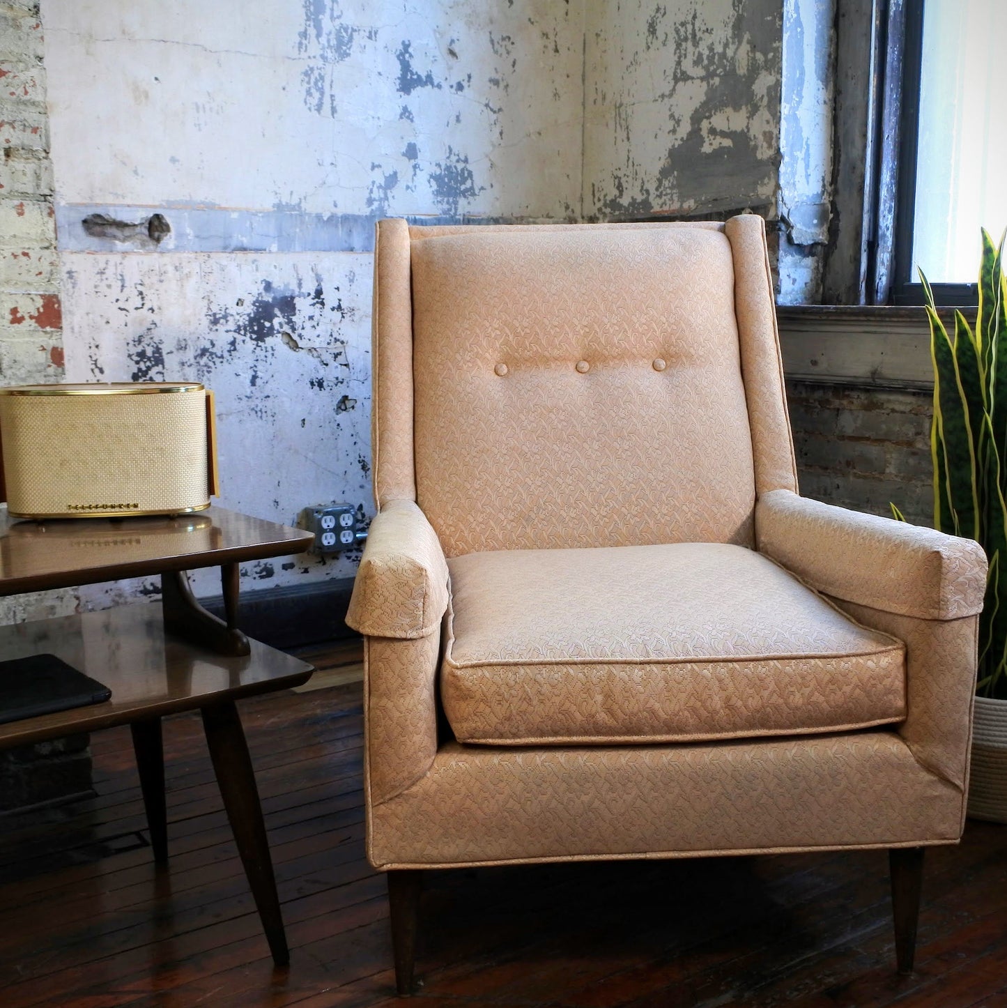 Upholstered Lounge Chairs (pair)