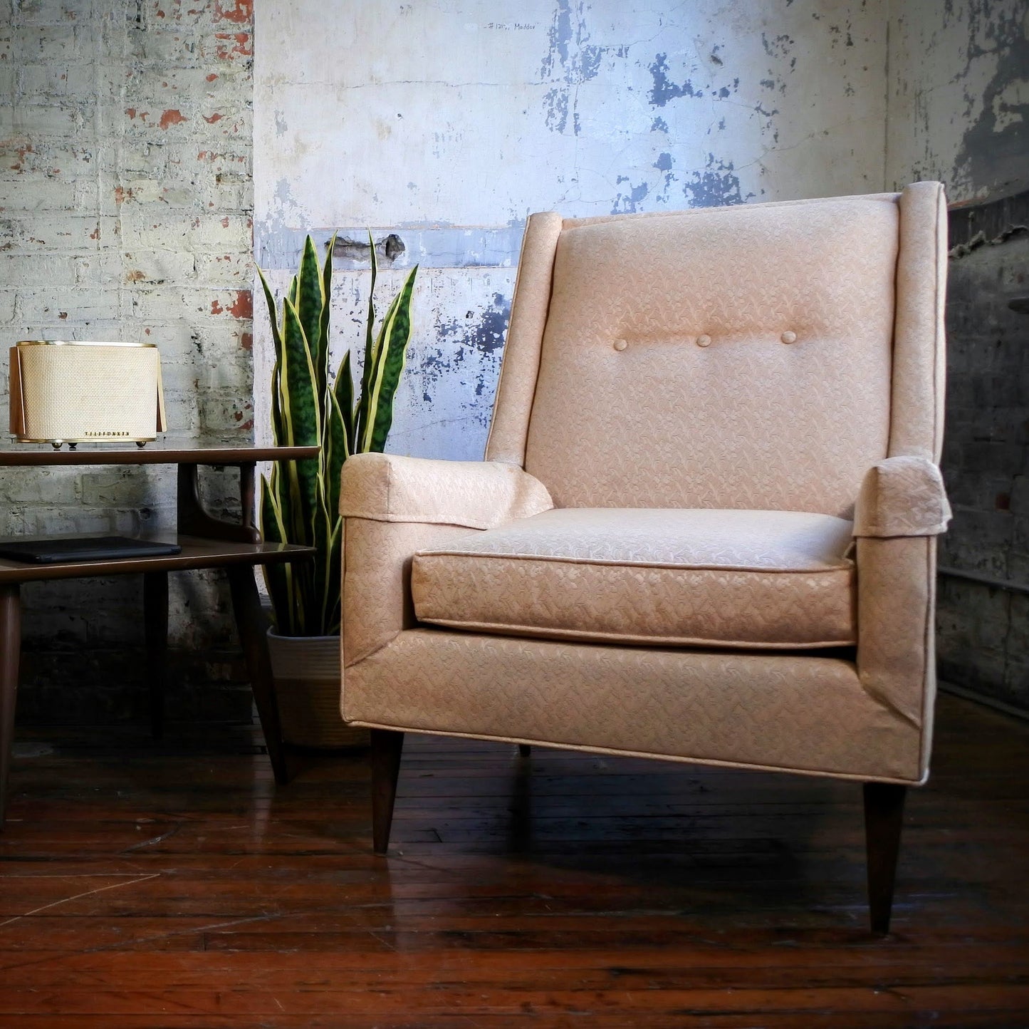 Upholstered Lounge Chairs (pair)