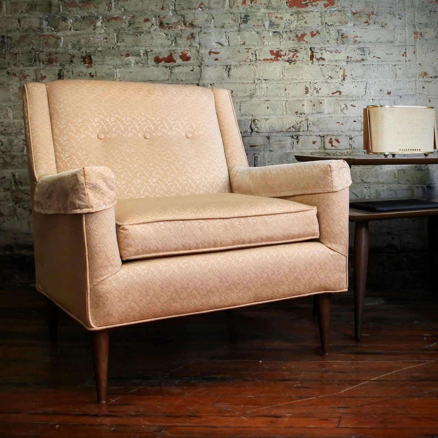 Upholstered Lounge Chairs (pair)