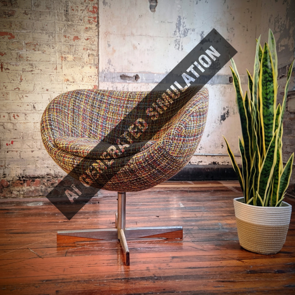 Westnofa Sven Ivar Dysthe Planet Chair c1960s - Restoration Included