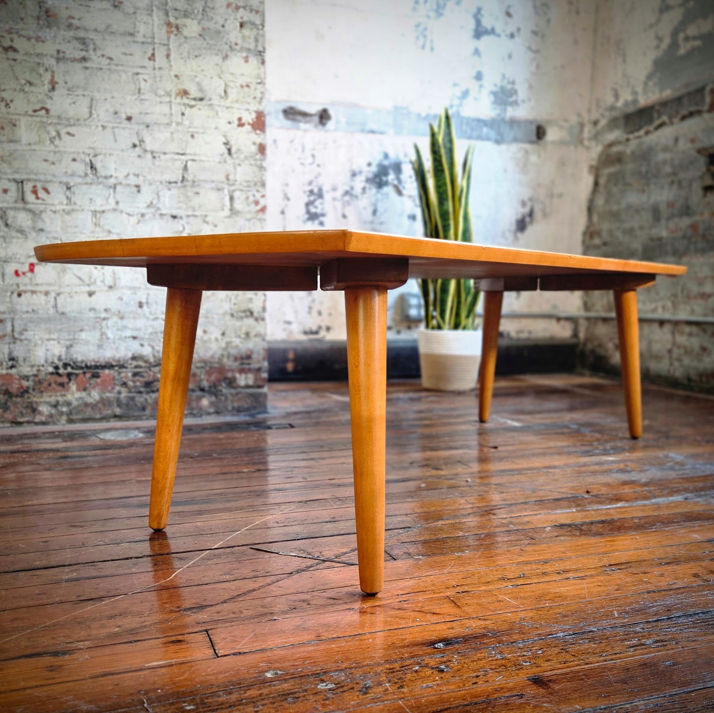 Crawford Furniture Solid Maple Coffee Table