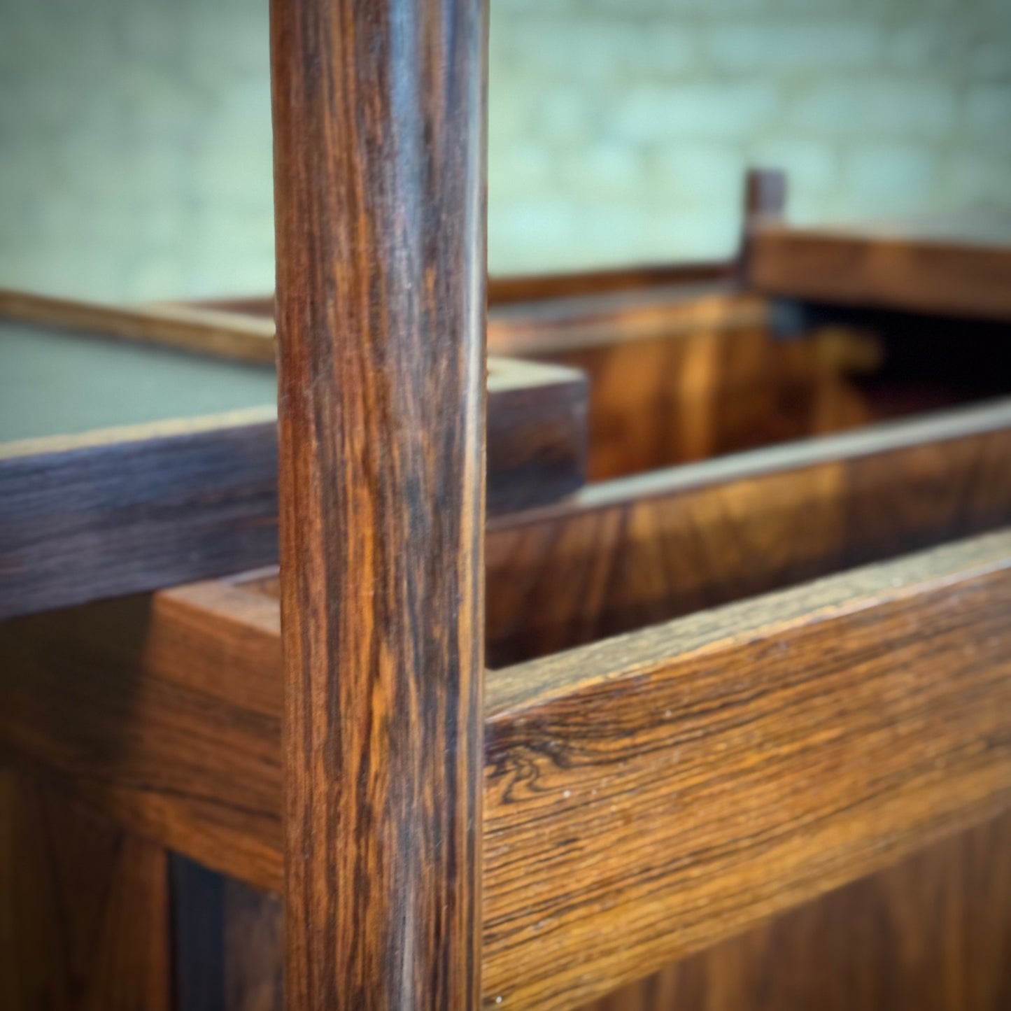 Danish Rosewood Bar Cart