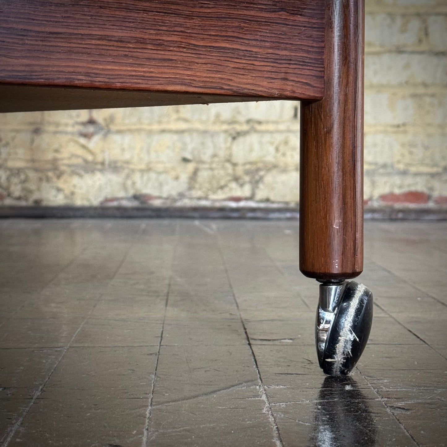 Danish Rosewood Bar Cart