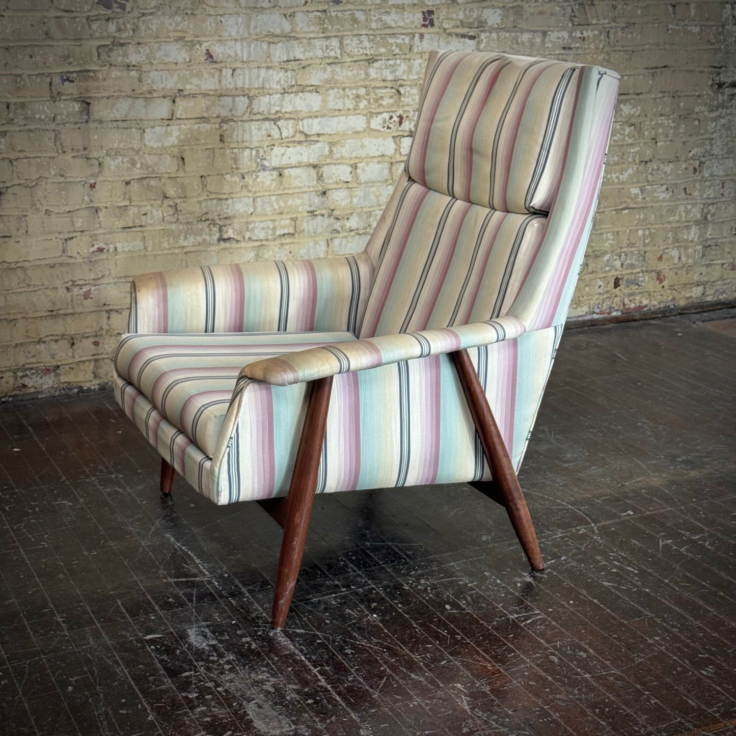 MCM Wood Framed Chair (YOU Customize!)