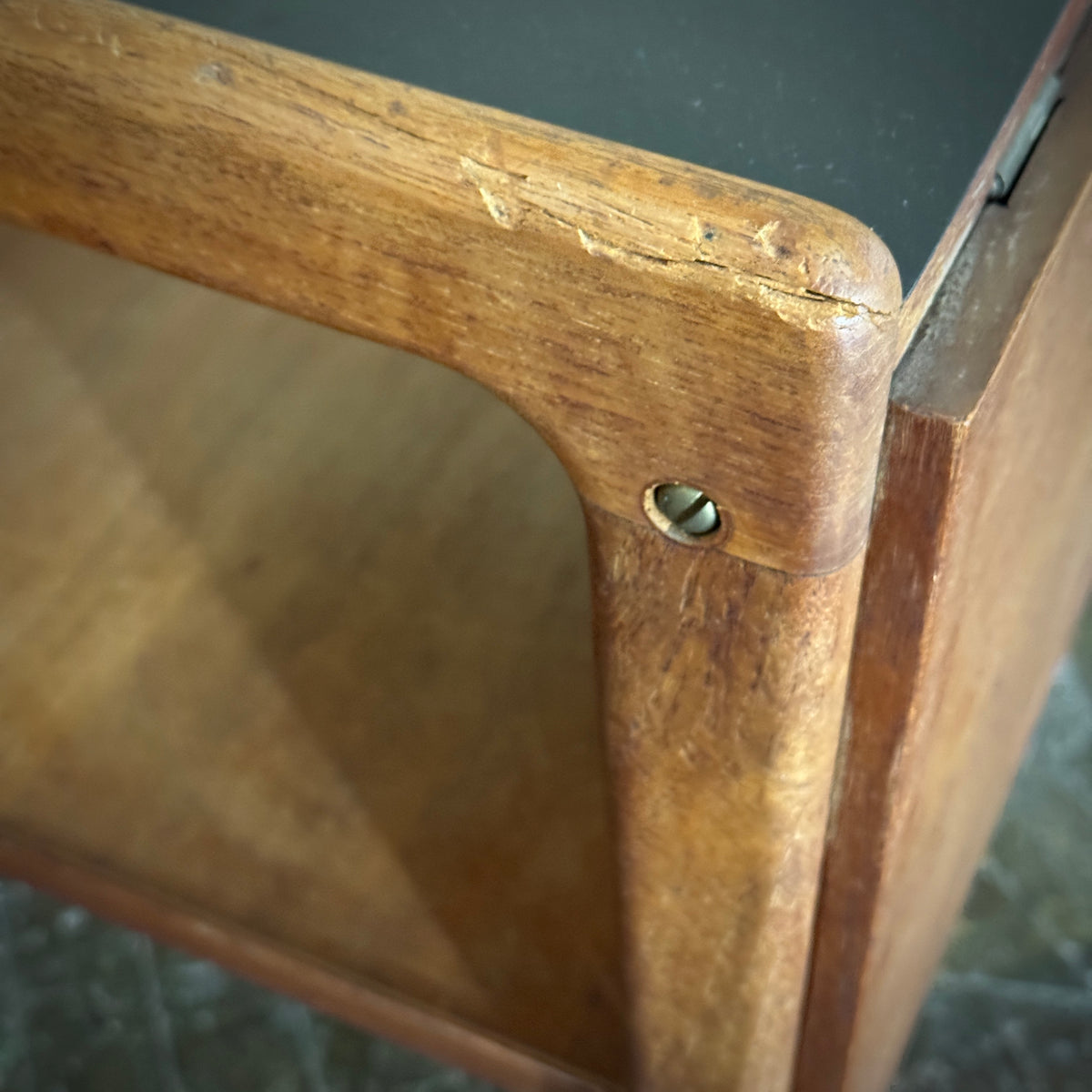 Danish Teak Bar Cart