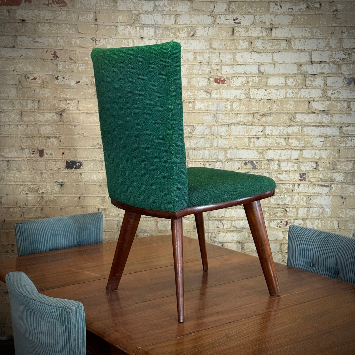 Bissman Solid Walnut Dining Table and (5) Chairs