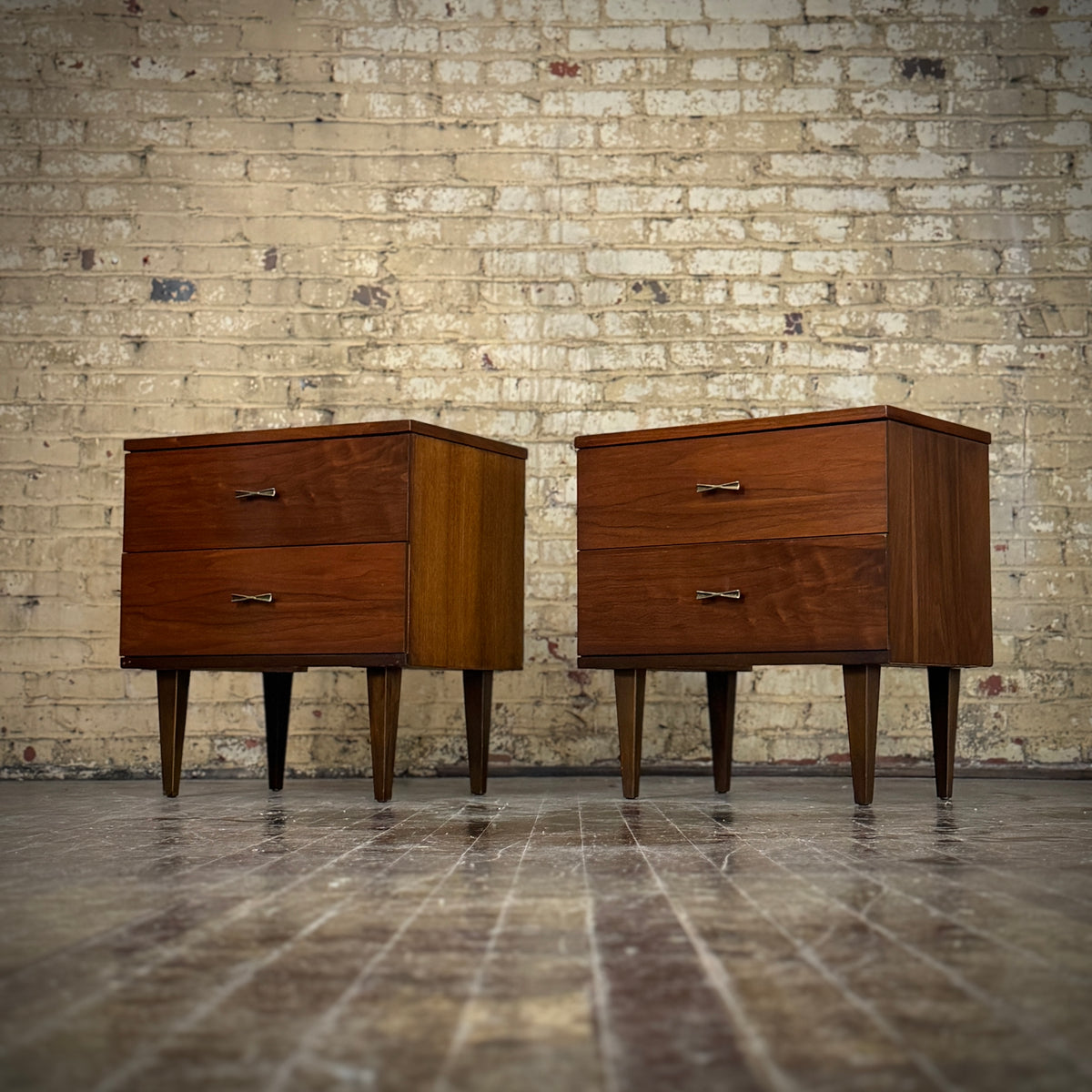 Pair of Bassett Nightstands