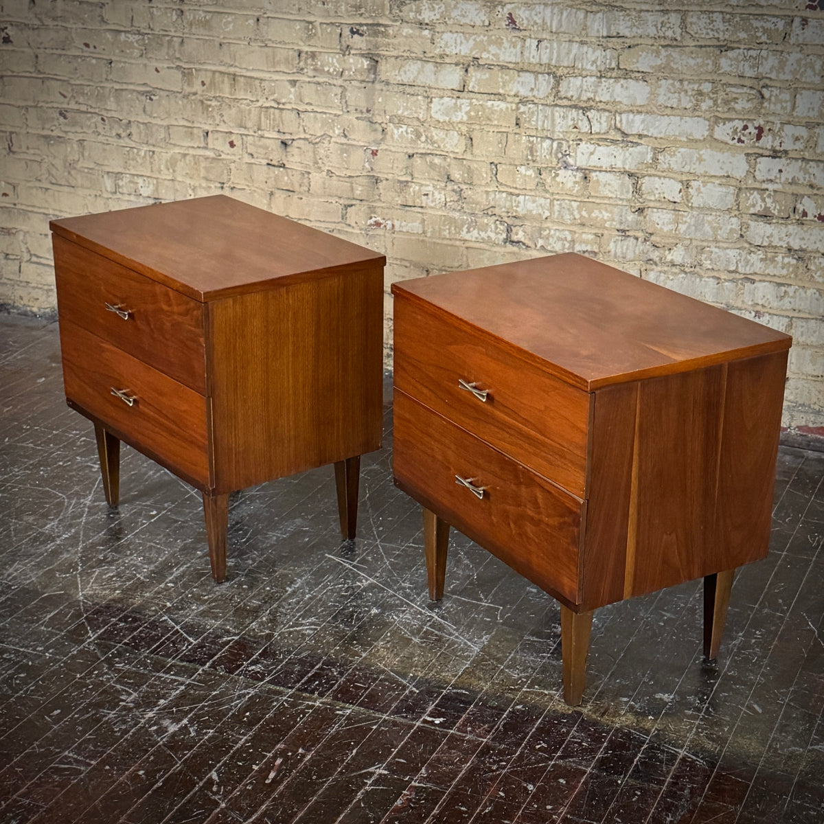 Pair of Bassett Nightstands