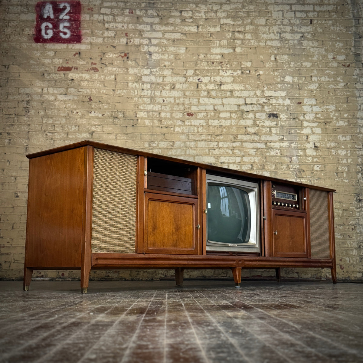 Curtis Mathes Imperial Dane Retro-Engineered Stereo Console