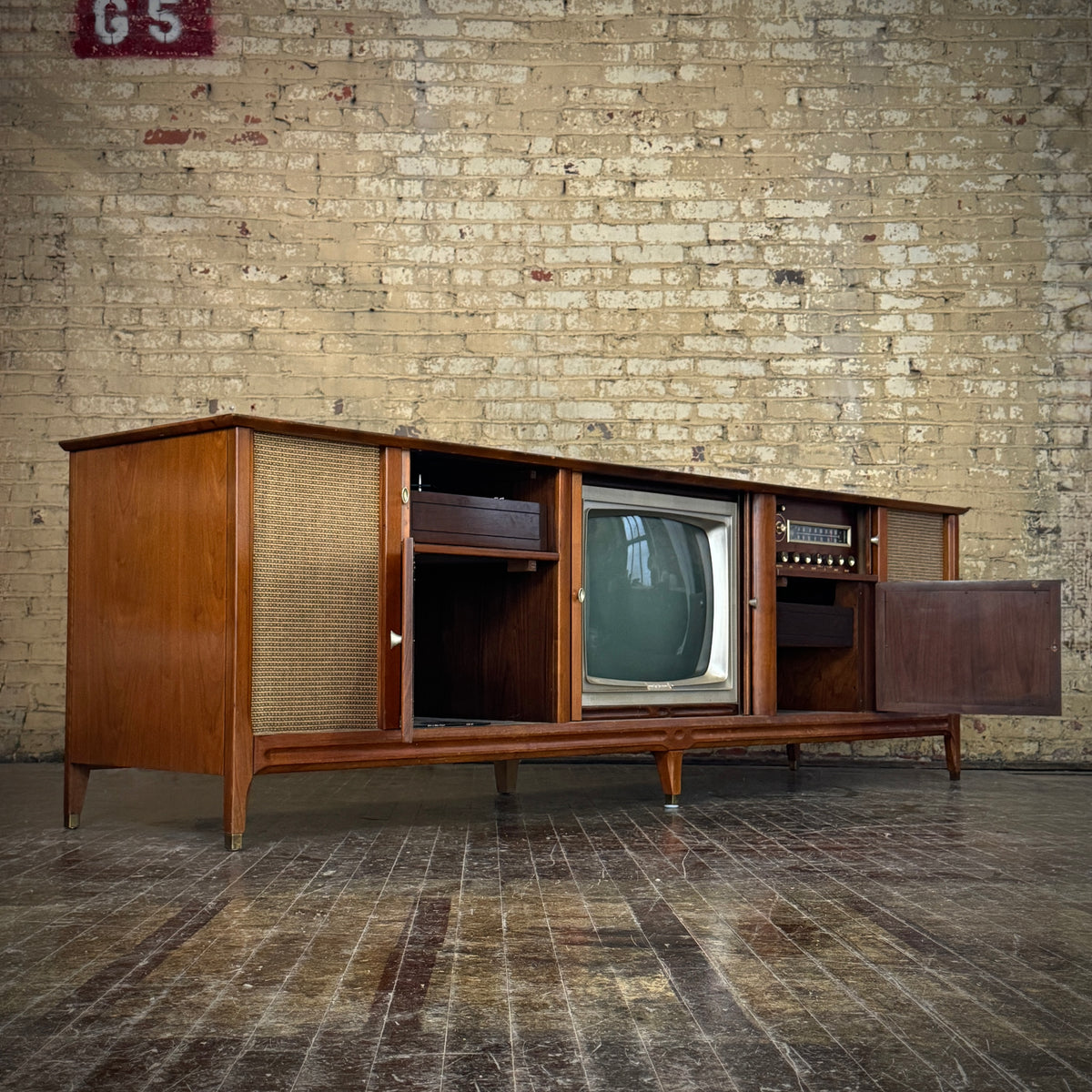 Curtis Mathes Imperial Dane Retro-Engineered Stereo Console