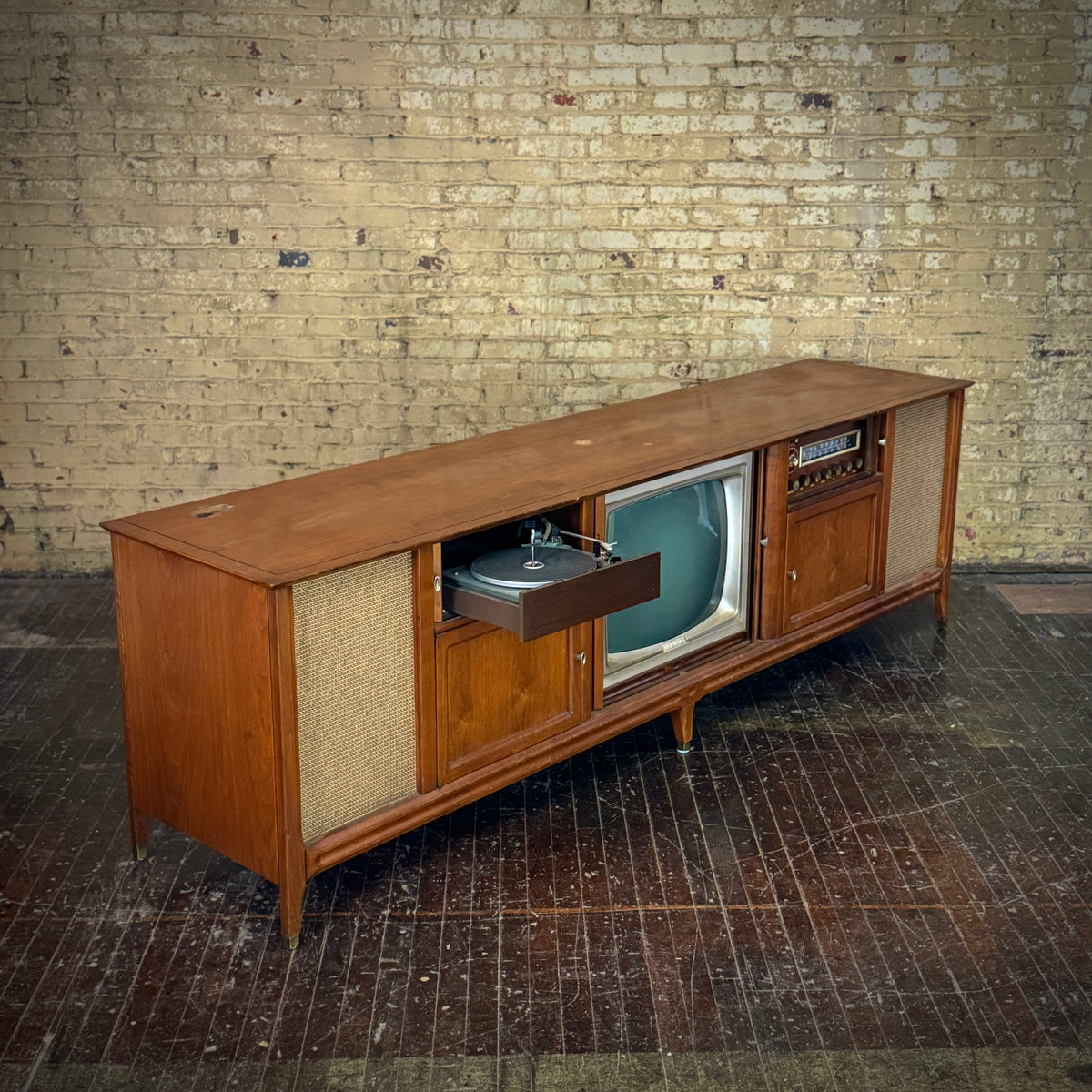 Curtis Mathes Imperial Dane Retro-Engineered Stereo Console
