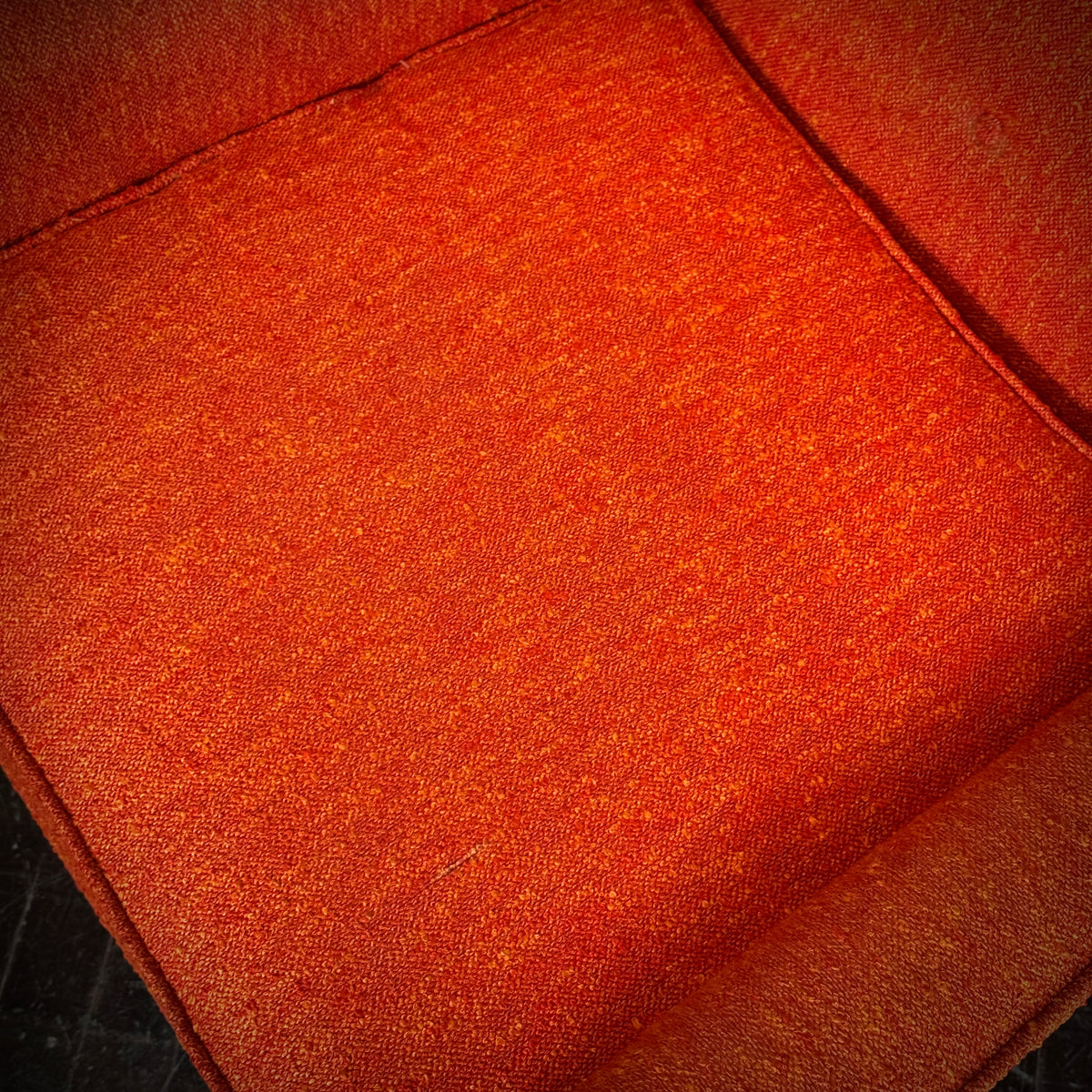 Orange Kroehler Lounge Chair
