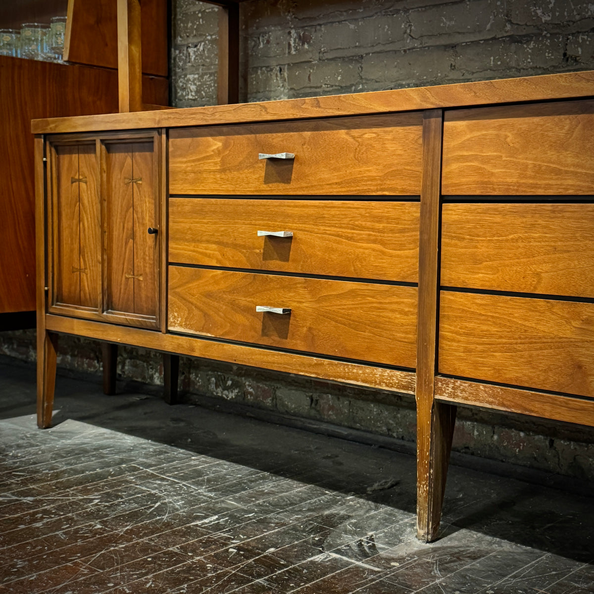 Lane Tuxedo Two-Piece Highboard
