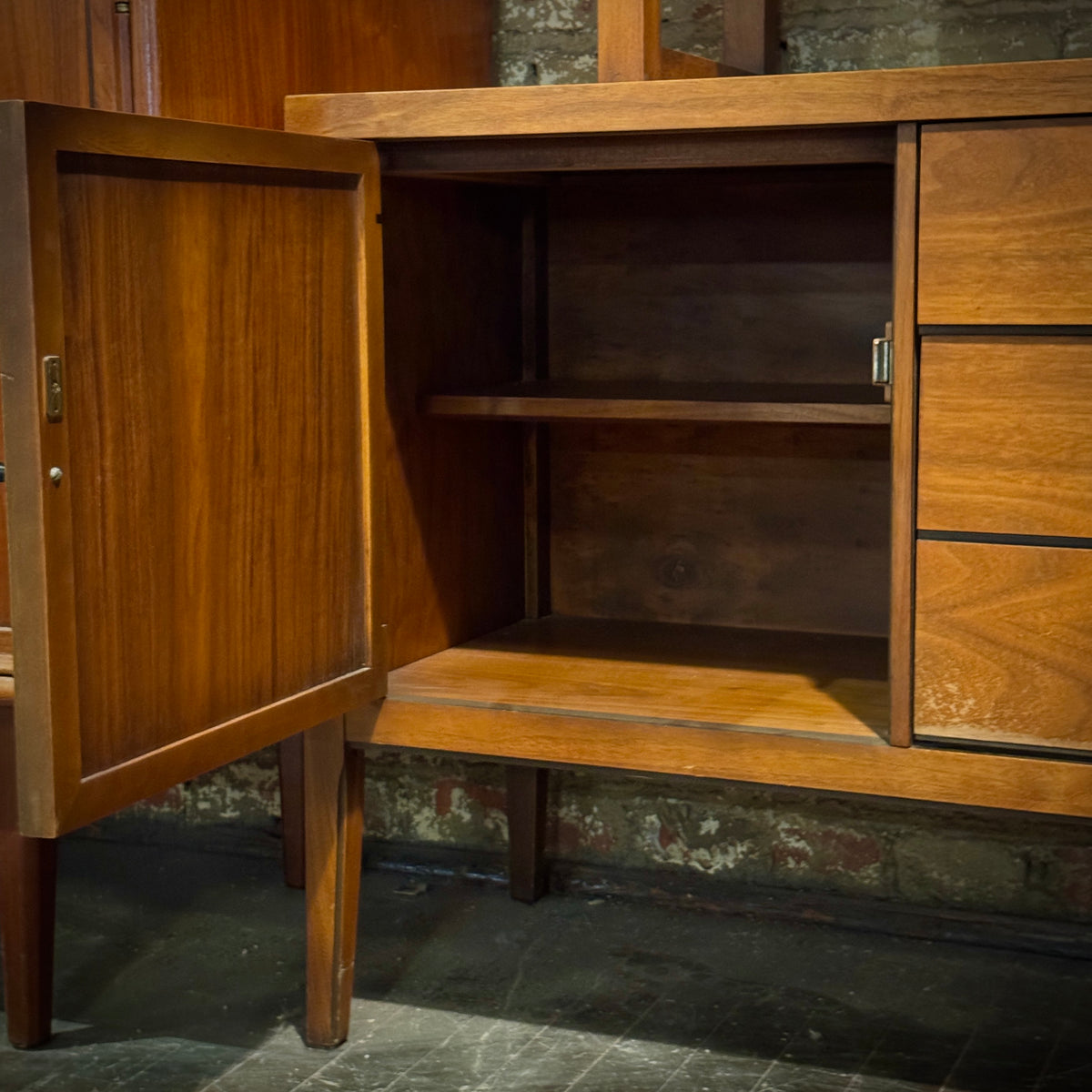 Lane Tuxedo Two-Piece Highboard