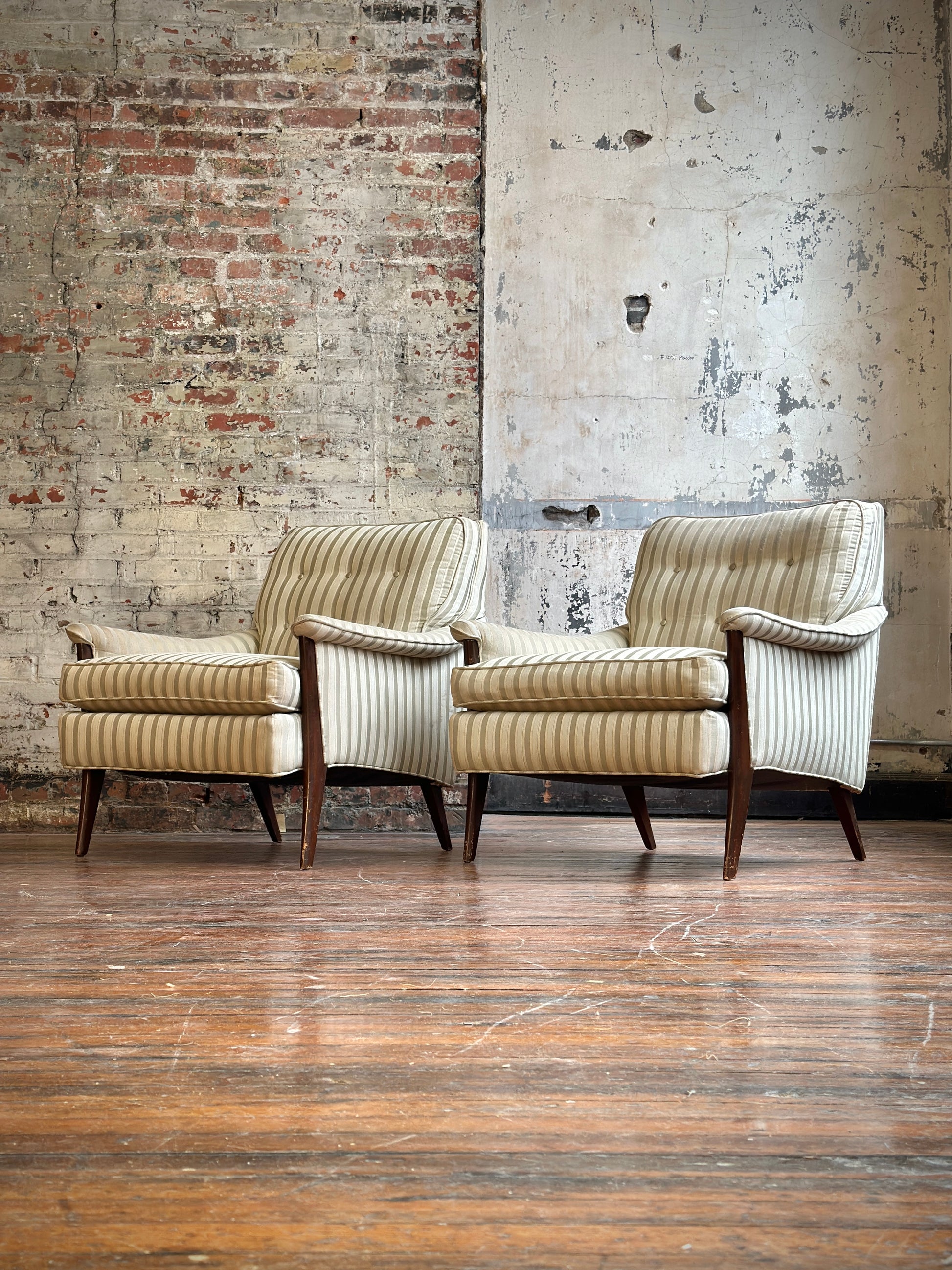 Kroehler Lounge Chair Pair with Exo Legs - Restoration and Upholstery ...