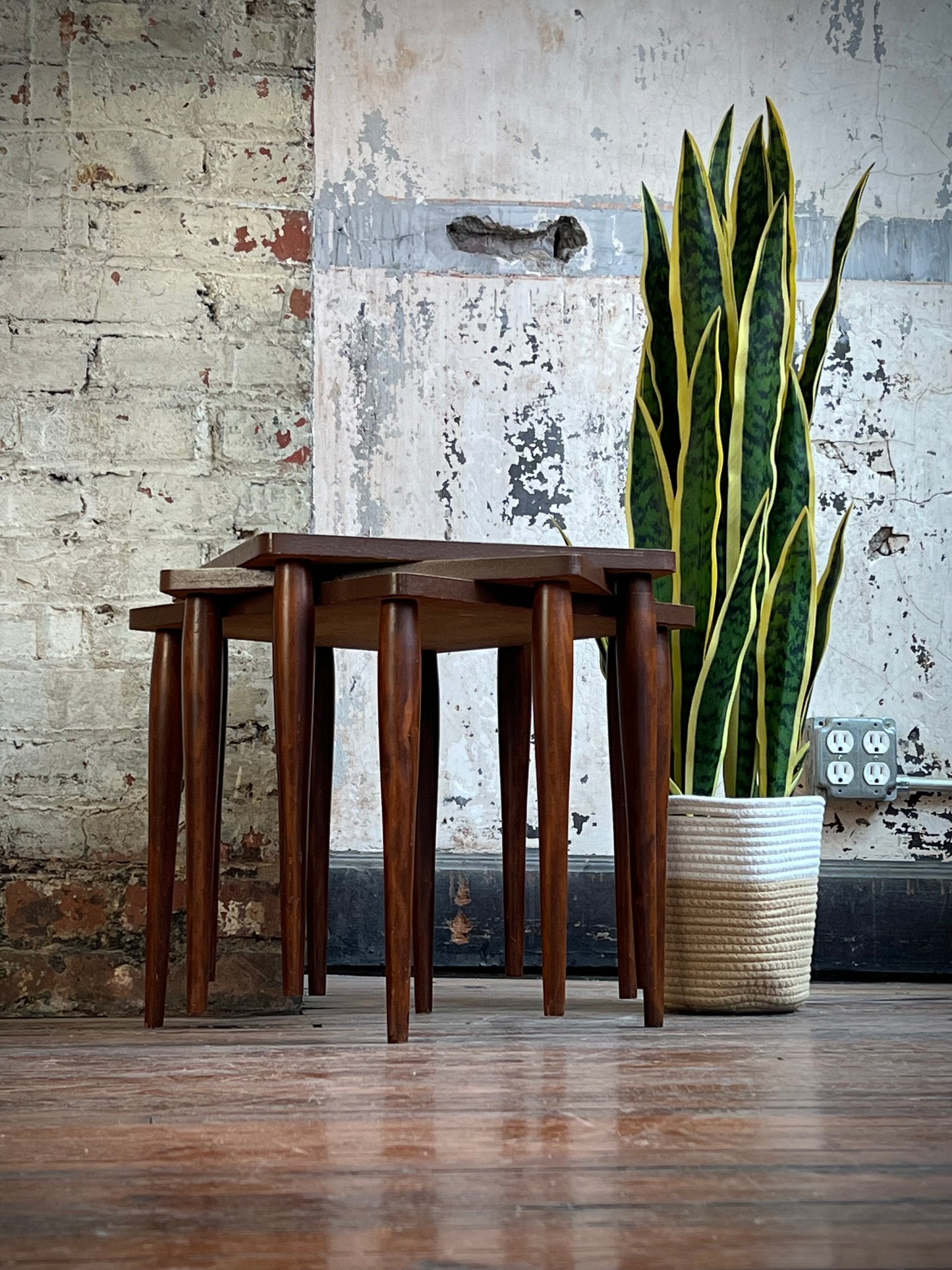 Vintage Nesting Side / Occasional Tables