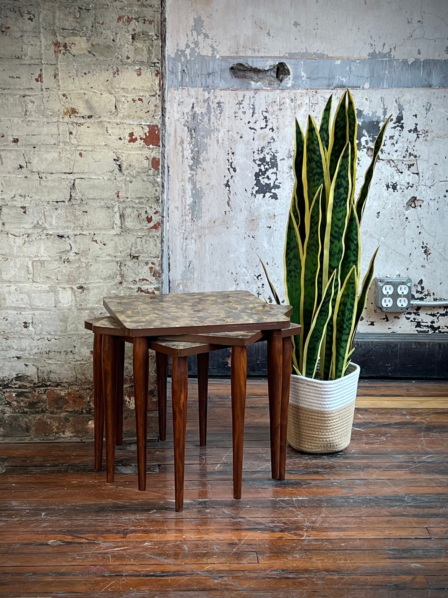 Vintage Nesting Side / Occasional Tables