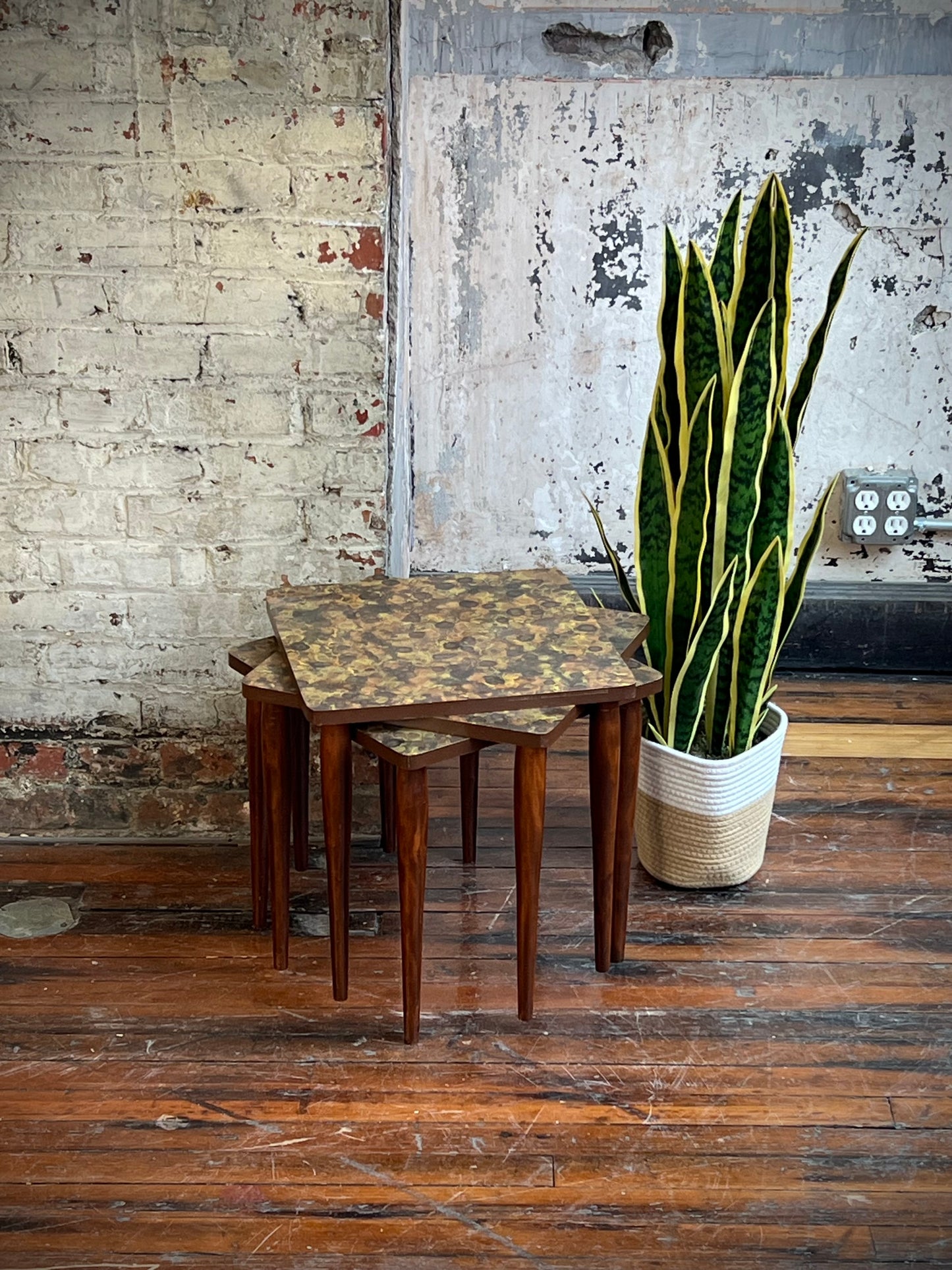 Vintage Nesting Side / Occasional Tables