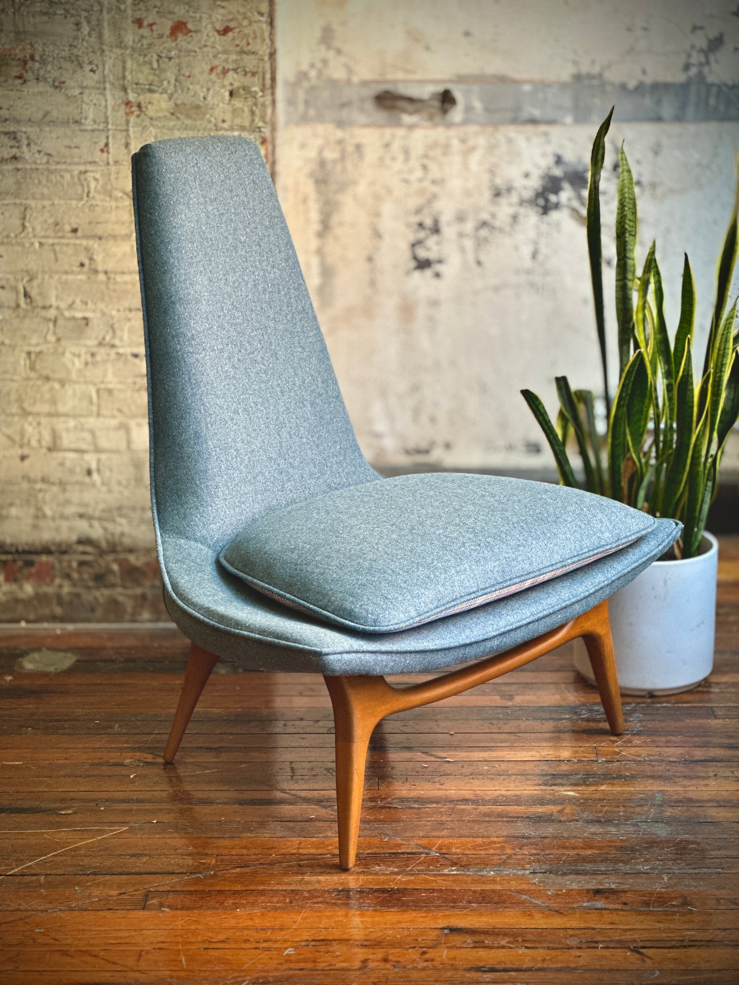 Pair - Karpen of California Slipper Chairs