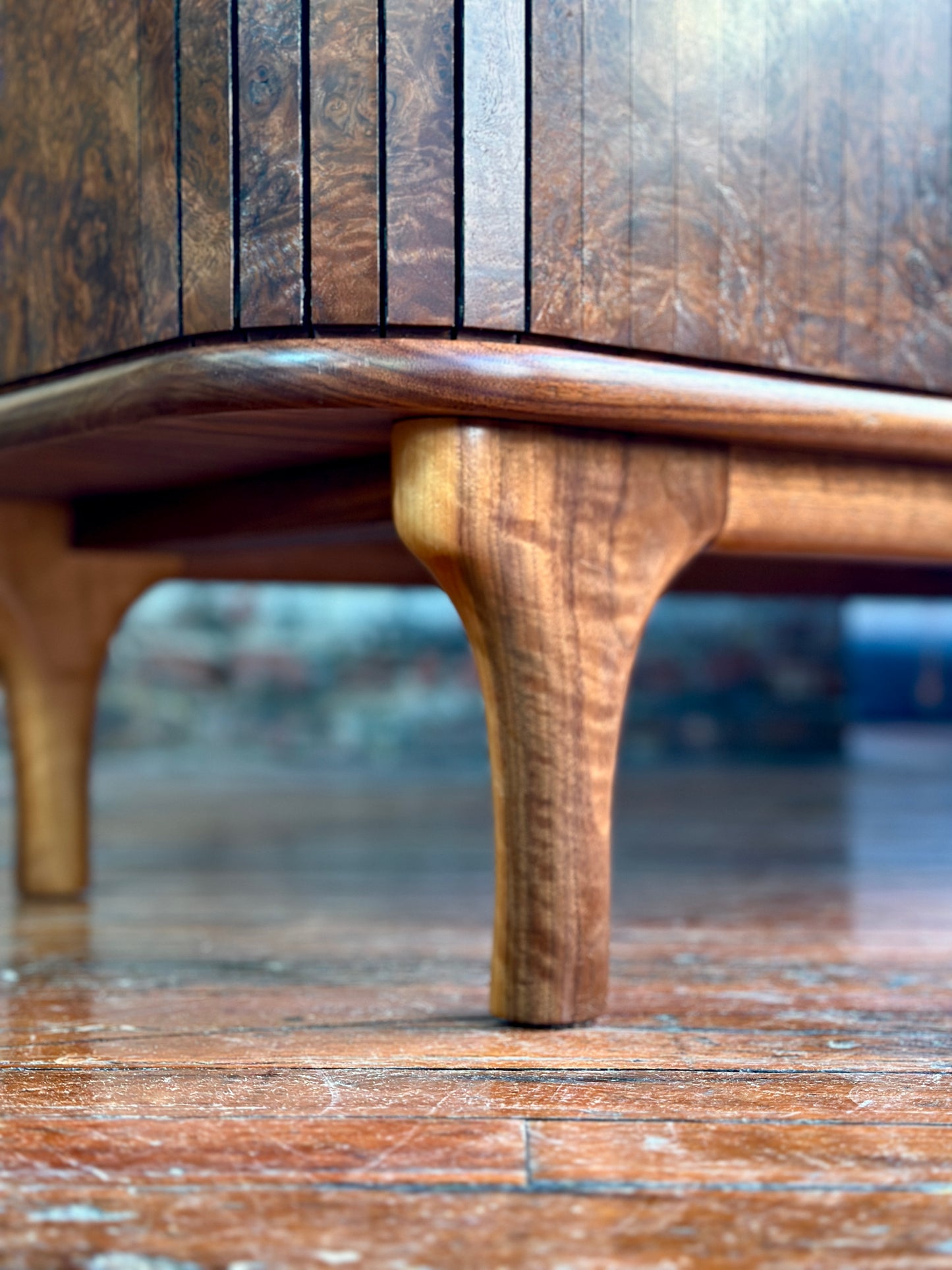 Muse Furniture & Design Walnut Burl Credenza