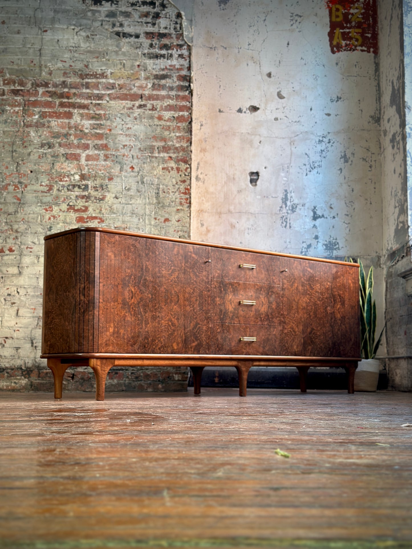 Muse Furniture & Design Walnut Burl Credenza