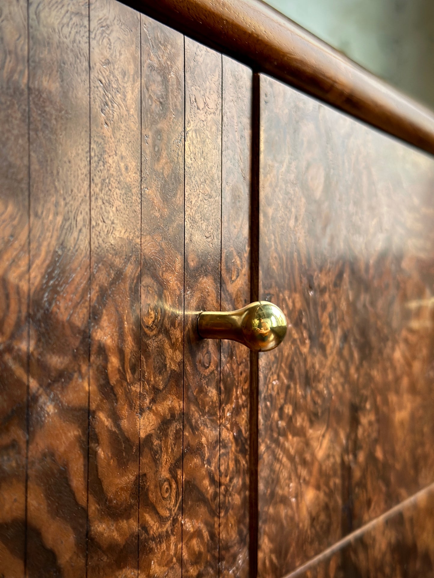 Muse Furniture & Design Walnut Burl Credenza