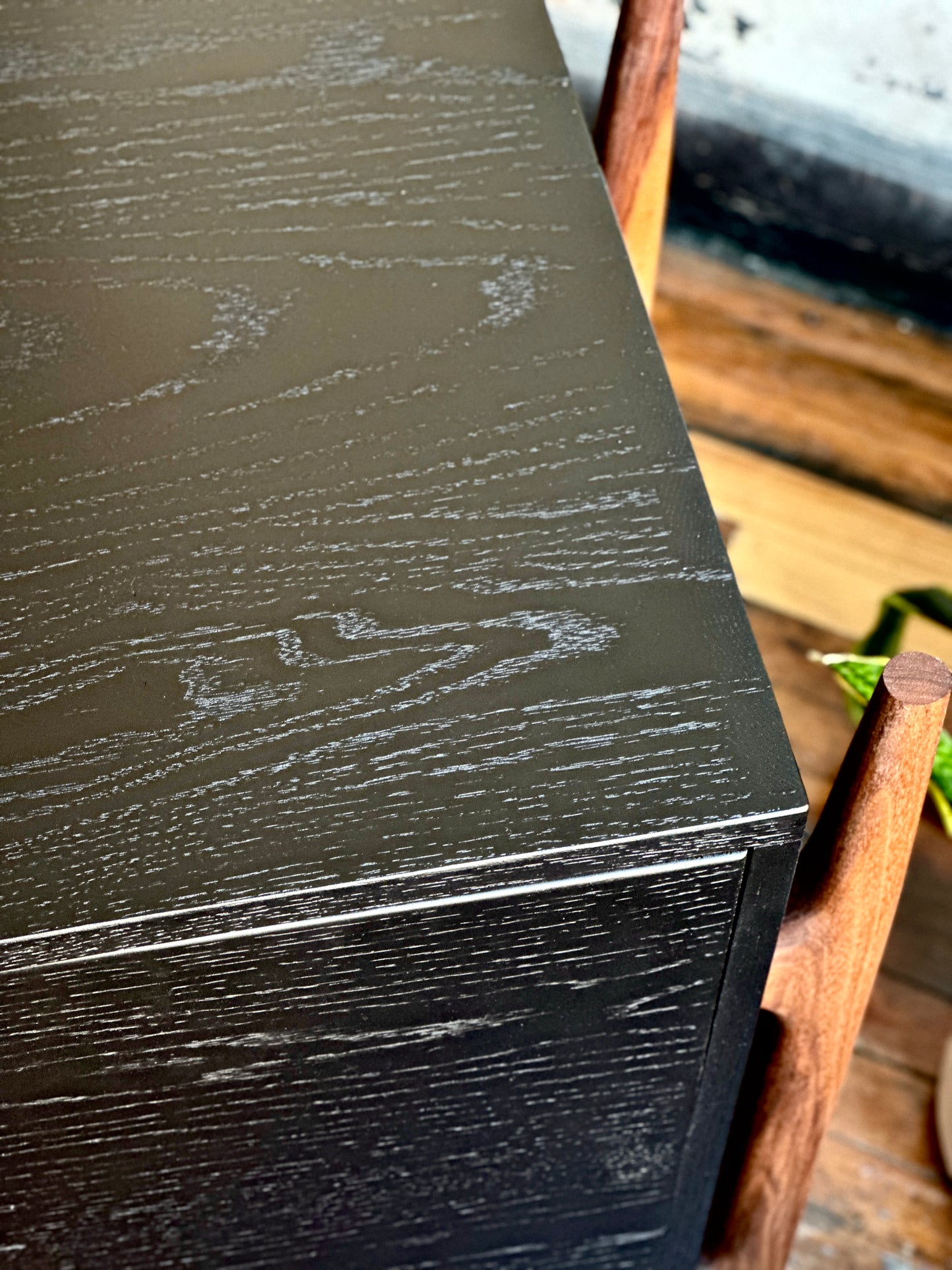Black and Walnut Sideboard No. 1 by Kirby Furniture
