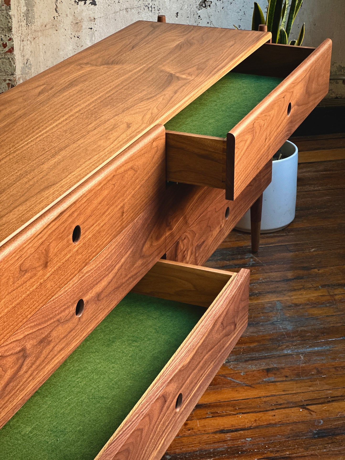 Kirby Furniture Dresser No. 1 in Walnut