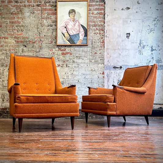 Kroehler Arm Chair Pair (to be Restored)