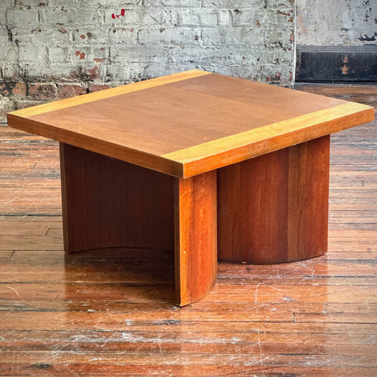 Kroehler MCM Sculpted Base Side Tables (Pair)